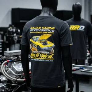 Rajab Racing Developments - Official T-Shirt (Yellow)